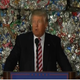 Illustration for article titled Donald Trump Gives Speech in Front of Mighty Wall of Trash